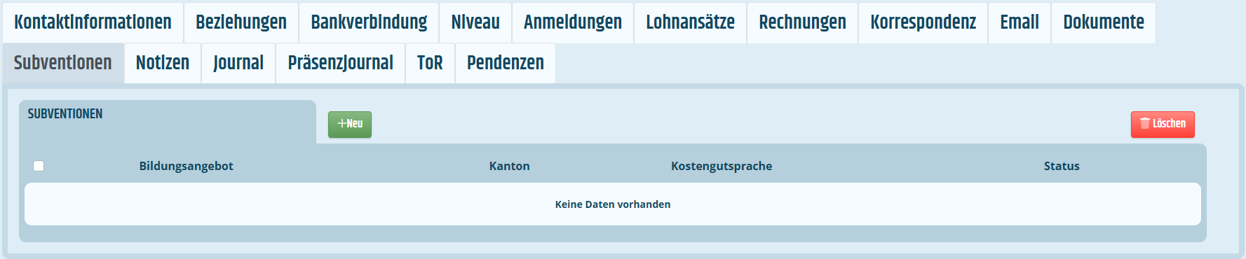 Reiter für Subventionen